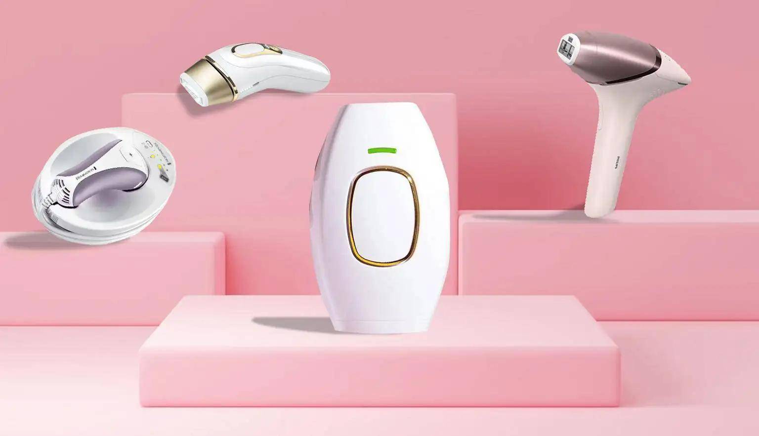 IPL Hair Removal Laser Device 5 Stage Strength Contact Sensor At Home Use 
